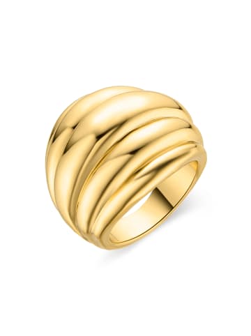 Luxenter Ring Abalt mit 18 Karat Gelbgold-Abalt gold