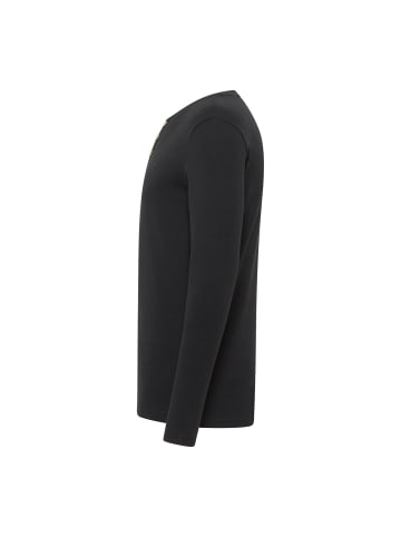 Mustang Longsleeve 2er Pack in Schwarz