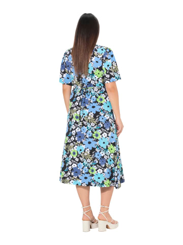 Ulla Popken Jerseykleid in schwarz