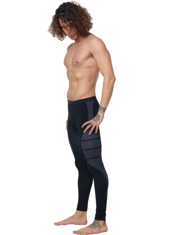 Stark Soul® Skiunterwäsche - Hose Funktionsunterwäsche in schwarz/grau