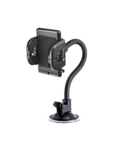COFI 1453 Autohalterung KFZ-Halterung GSM (REGULAR) + BOGEN (27cm) in Schwarz