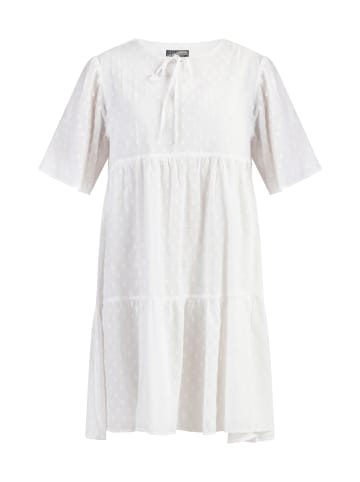 DreiMaster Vintage Kleid in Wollweiss