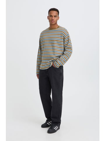 BLEND Langarmshirt BHKhalid in Blau