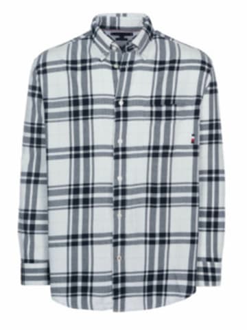 Tommy Hilfiger Langarm Freizeithemd für Herren in schwarz in schwarz