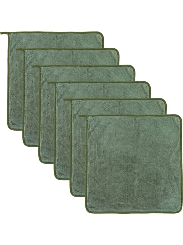 Erwin Müller Microfaser Microfasertuch 6er-Pack in jade