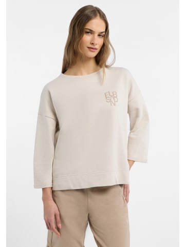 ELBSAND Sweatshirt Zoey in Light Camel
