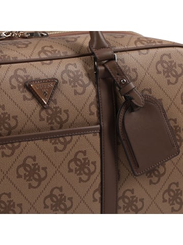 Guess Berta Weekender Reisetasche 54 cm in latte logo-brown