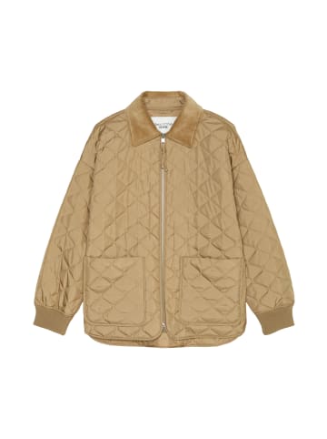 Marc O'Polo DENIM Steppjacke mit Cordkragen relaxed in Chestnut Chocolate