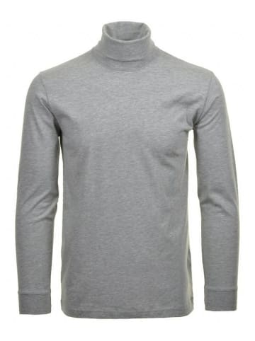 Ragman Rollkragenpullover für Herren in grau