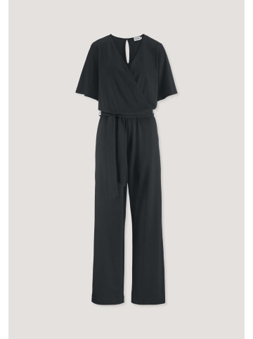 Hessnatur Jersey Overall in schwarz