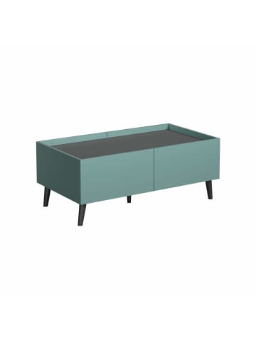 ebuy24 Couchtisch Melton Blau 110 x 60 cm