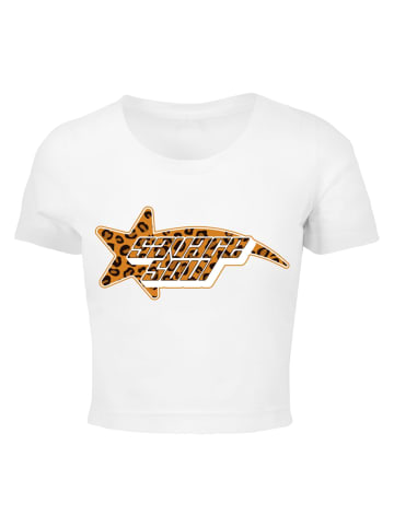 Mister Tee Mister Tee Cropped T-Shirts in white