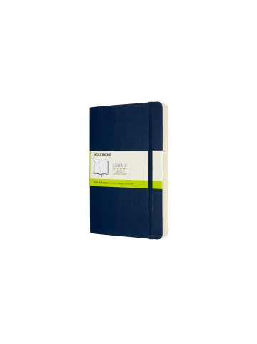 Moleskine Notizbuch mit weichem Einband, Blanko  "Classic Expanded" in Saphir