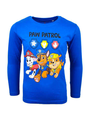 Paw Patrol Langarmshirt Paw Patrol  in Blau