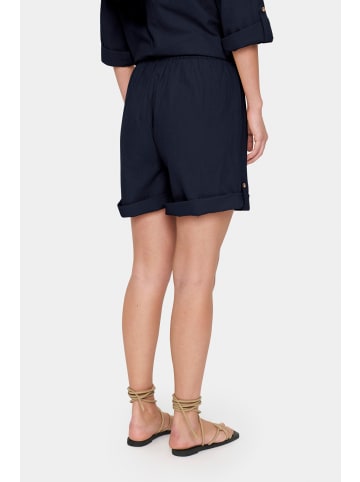 SAINT TROPEZ Shorts ZalindaSZ Gerade Passform in Night Sky