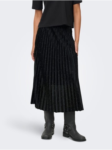 ONLY Plissierter Rock in Black