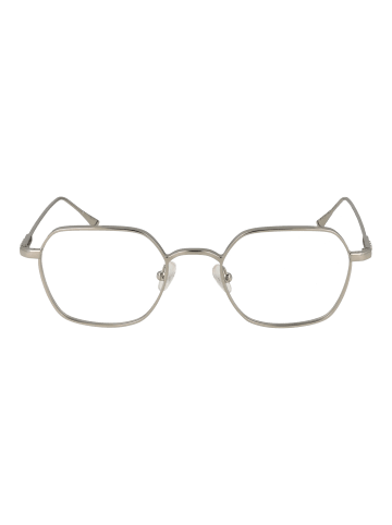 Taylor Morris Unisex Optische Fassungen Rechtwinklig Silber