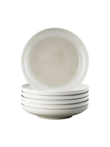 Seltmann Weiden 6er Set Suppenteller Sento Home in ø 21,3 cm in Aura cream