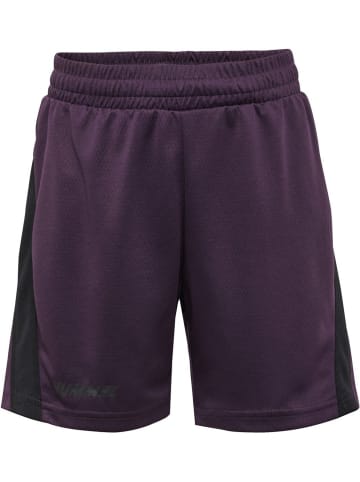 Hummel Sportshorts "Hmlmulti Pl Shorts Kids" in Lila
