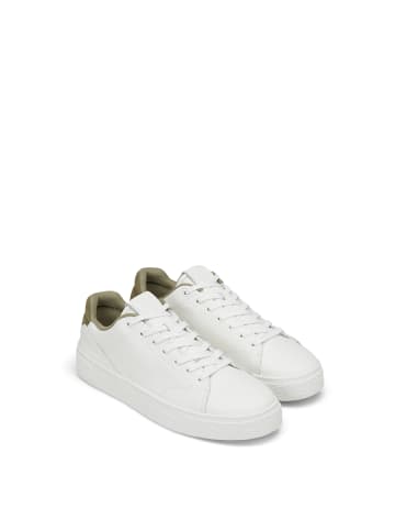 Marc O'Polo Sneaker in white/oliv