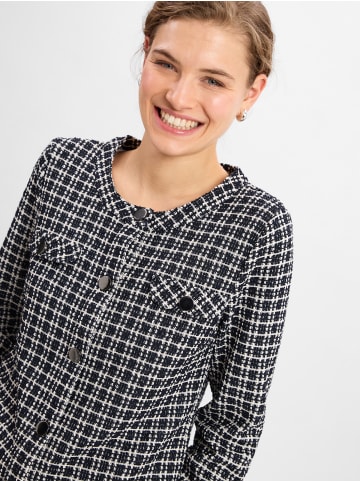 More & More Blazer in schwarz weiß