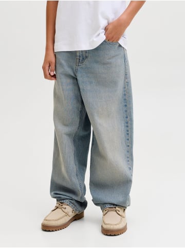 JACK & JONES Junior Baggy Fit Jeans in Blue Denim