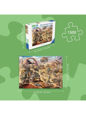 Ravensburger Puzzle 1.500 Teile 1500 Teile - Welcome to the Wasteland Ab 14 Jahre in bunt