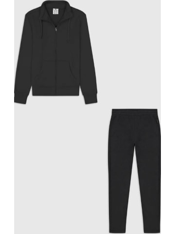 Champion Trainingsanzug Sweatsuit in Schwarz