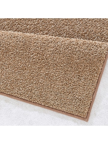 Hanse Home Teppich Pure Uni Braun