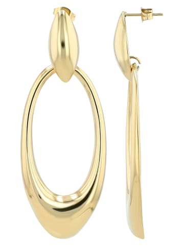 Adeliás Damen Ohrringe – Ohrstecker aus Edelstahl in gold