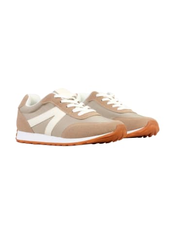 Divine Factory Sneaker mit Schnürsenkeln Beige