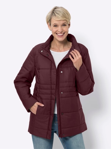 Sieh an! Steppjacke in burgund