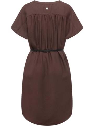 ragwear Sommerkleid Klarisa in Dark Choco