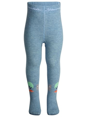 Sterntaler Strumpfhose Waldtiere in helles blau