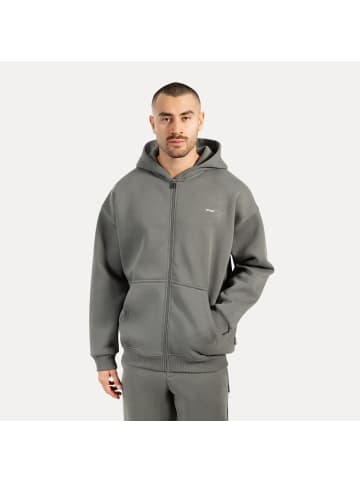 SMILODOX Zip Hoodie Cedrik in Grau