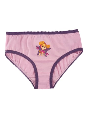 United Labels 2er Pack Paw Patrol Unterhose Panty Slip in weiß/rosa