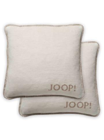 JOOP! Kissenhülle 2er Pack in Natur