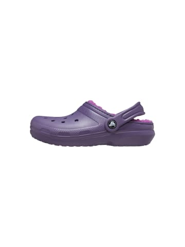 Crocs Kinder-Clog zum Hineinschlüpfen „Classic Lined Clog K“ Violett