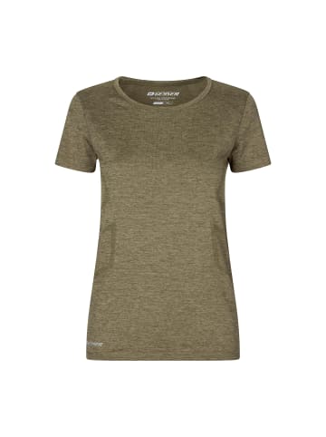 GEYSER T-Shirt seamless in Oliv meliert