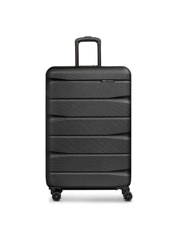 Franky Munich 4.0 4 Rollen Trolley L 76 cm mit Dehnfalte in black dull