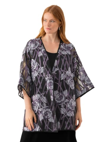 Ulla Popken Jacke in dunkel Flieder