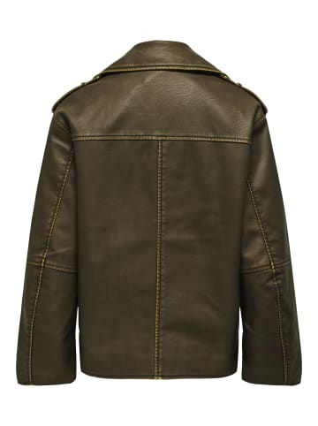 ONLY Kunstlederjacke in Wren
