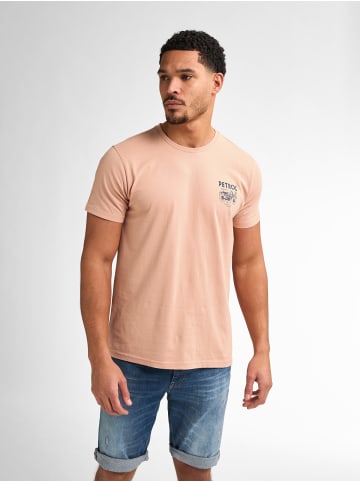 Petrol Industries T-Shirt mit Rückenaufdruck Bayfrontstone in Rot