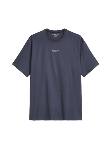 Marc O'Polo Logo-T-Shirt regular in Faded Blue