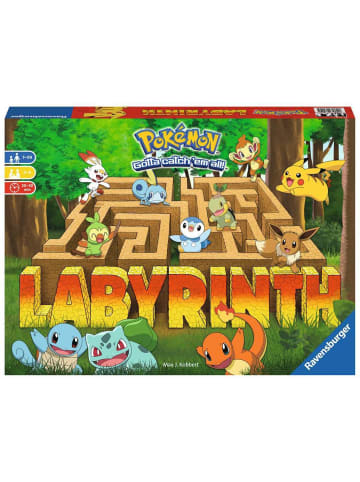 Ravensburger Schiebespiel Pokémon Labyrinth - Gesellschaftsspiel & Brettspiel ab 7 Jahre 7-99 Jahre in bunt