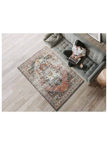 Atticgo Kurzflor-Teppich SHIRAZ in mehrfarbig
