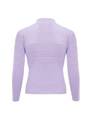 leo selection Damen Strickpullover in Lavendel