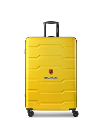 Tonino Lamborghini Bologna 4 Rollen Trolley L 77 cm yellow