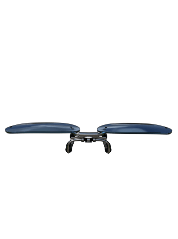 BEZLIT Clip On Sonnenbrille in Blau Verspiegelt