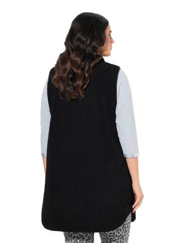 Ulla Popken Weste in schwarz